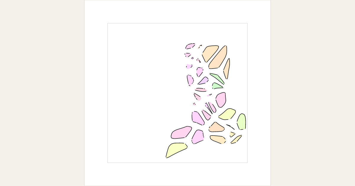 generative artwork grown from genome GNM-1783557888-0222 on gaogao