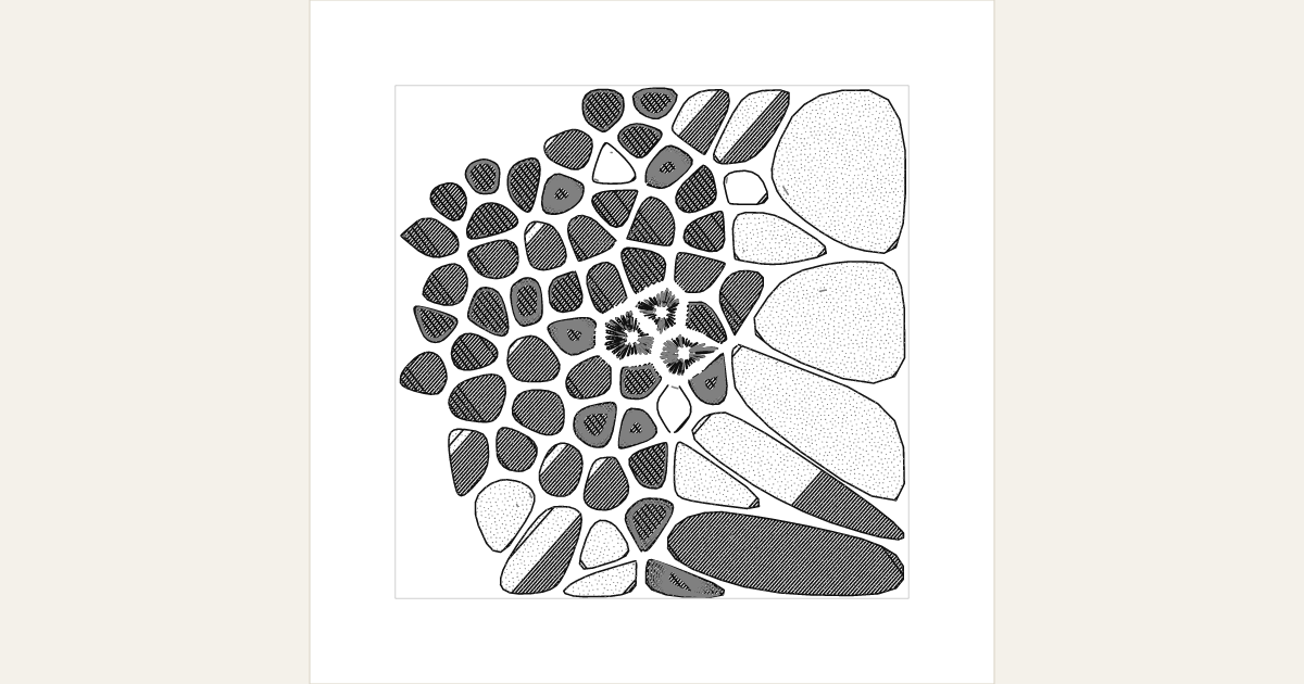 generative artwork grown from genome GNM-1783372239-0775 on gaogao
