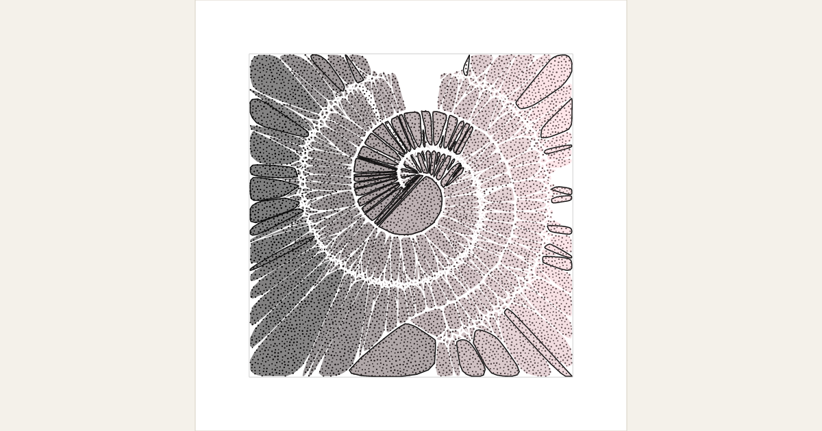 generative artwork grown from genome GNM-1784057295-6061 on gaogao
