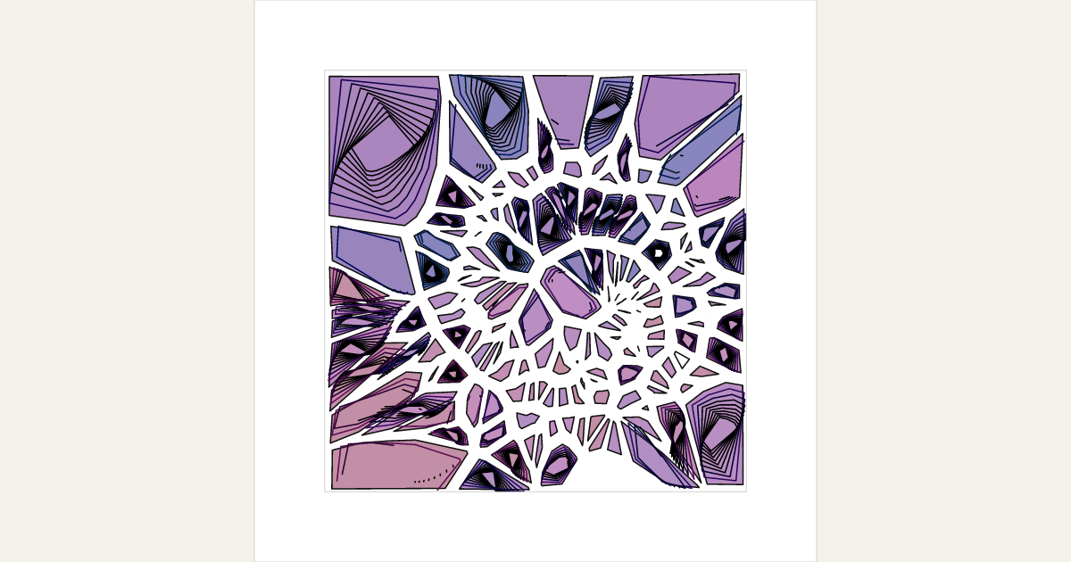 generative artwork grown from genome GNM-1784063788-0768 on gaogao