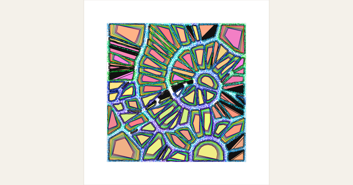 generative artwork grown from genome GNM-1783293790-7442 on gaogao